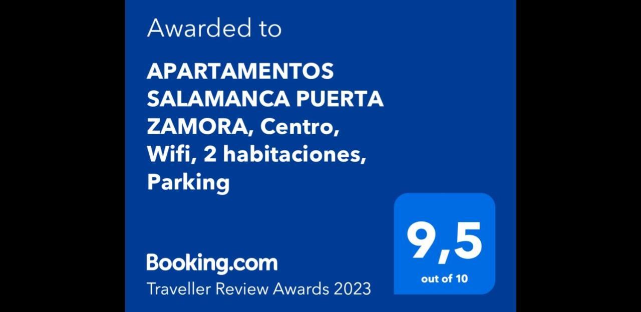 Apartamentos Salamanca Puerta Zamora, Centro, Wifi, 2 Habitaciones, Parking Buitenkant foto